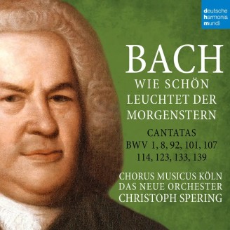 BACH - Spering - Wie schön leuchtet der Morgenstern, cantate pour solist..